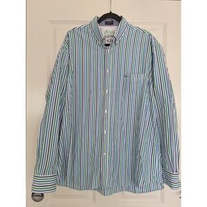 Men's Paul & Shark  Long Sleeve Button Down Dress Shirt-Size 44‎